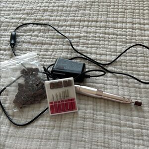 Electric Nail Drill Set with Attachments